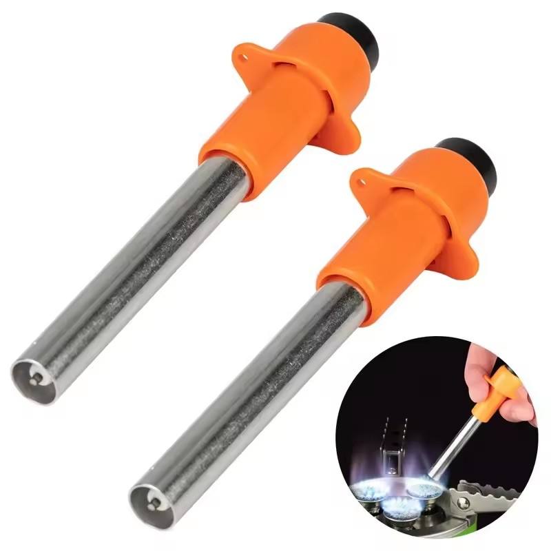 Camping Cooking Gadgets - 1/2Pcs Outdoor Extended Flame Thrower Electronic