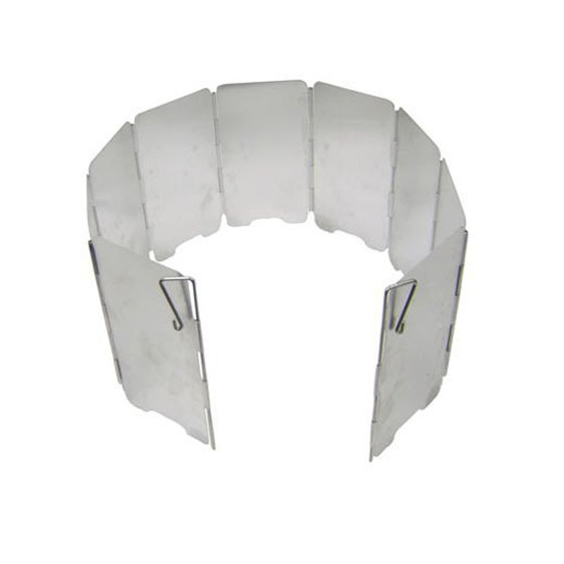 Camping Cooking Plate - 9 Plates Gas Stove Wind Shield