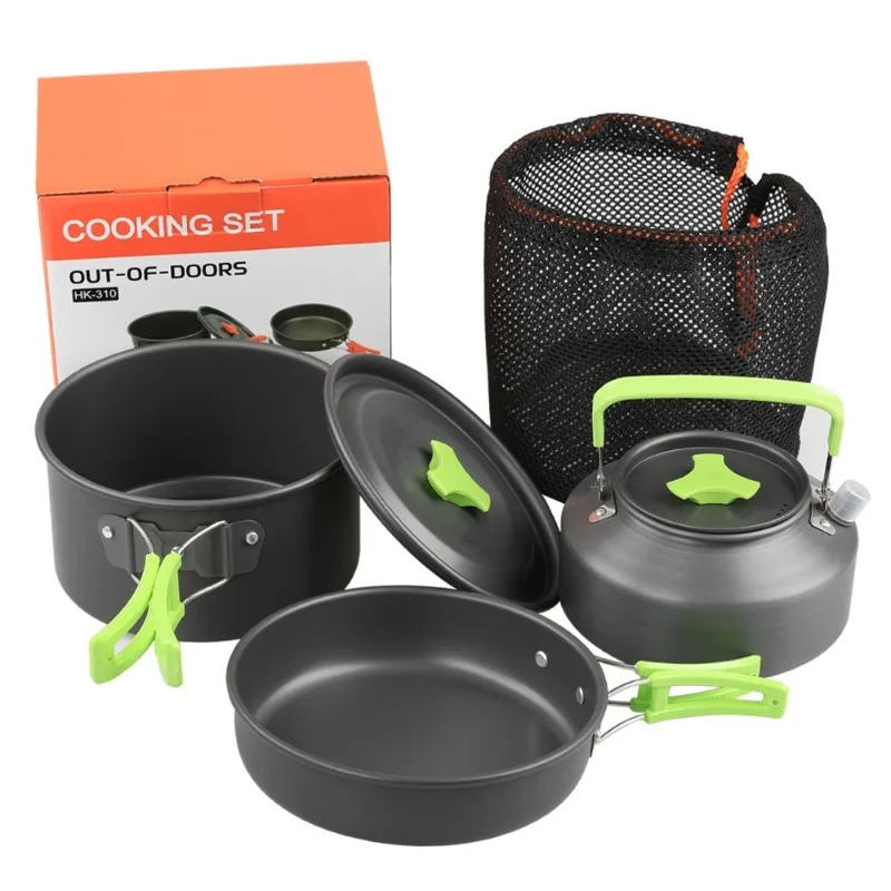 Camping Cooking Ware Set - Camping Cooking Set, Outdoor Kitchenware Set,