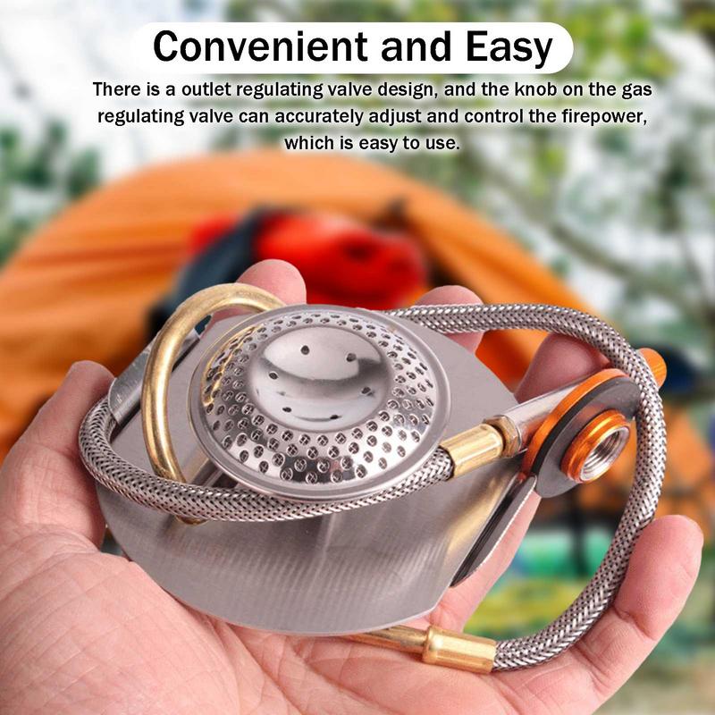 Camping Cooking Gadgets - Outdoor Camping Gas Stove 3200W Stainless