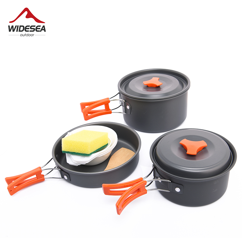 Camping Cooking Ware Set - Widesea Camping Outdoor Cookware Set Tableware