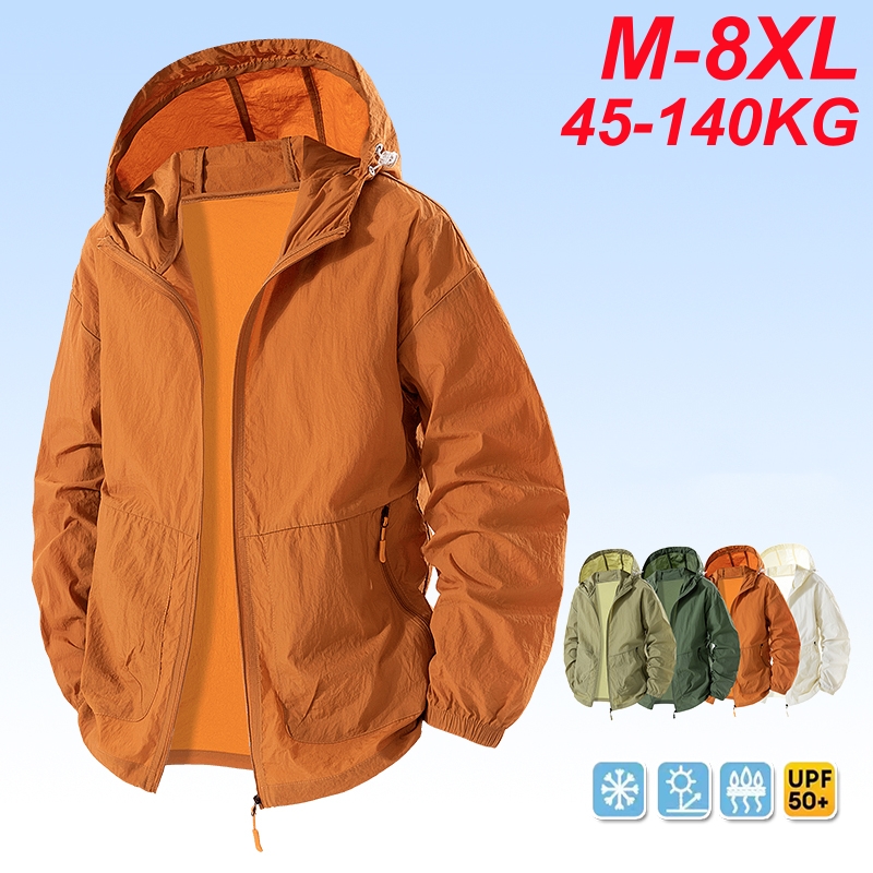 Camping Cooking Windbreak - UPF 50+ Summer Hiking Jacket Men