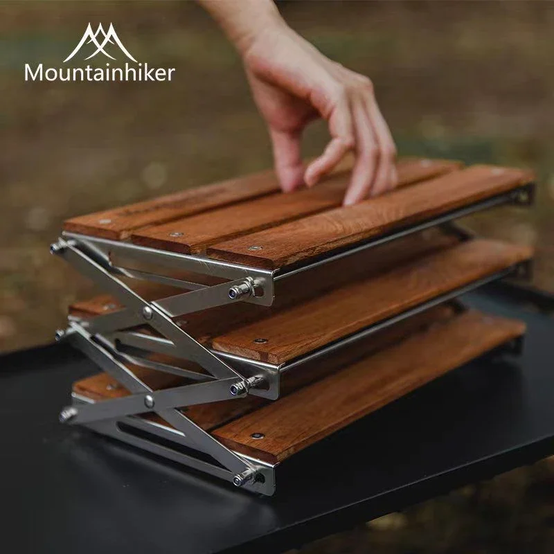 MOUNTAINHIKER Three-tier Rack  - огляд і ціна Camping Outdoor Cooking Table