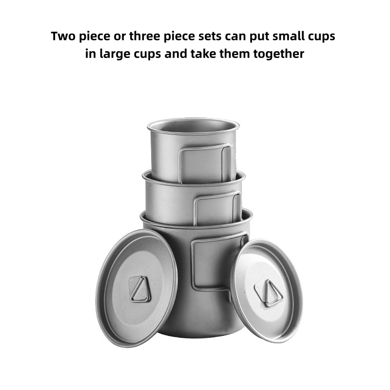 Titanium Camping Mug with Fold - огляд і ціна Camping Cooking Survival
