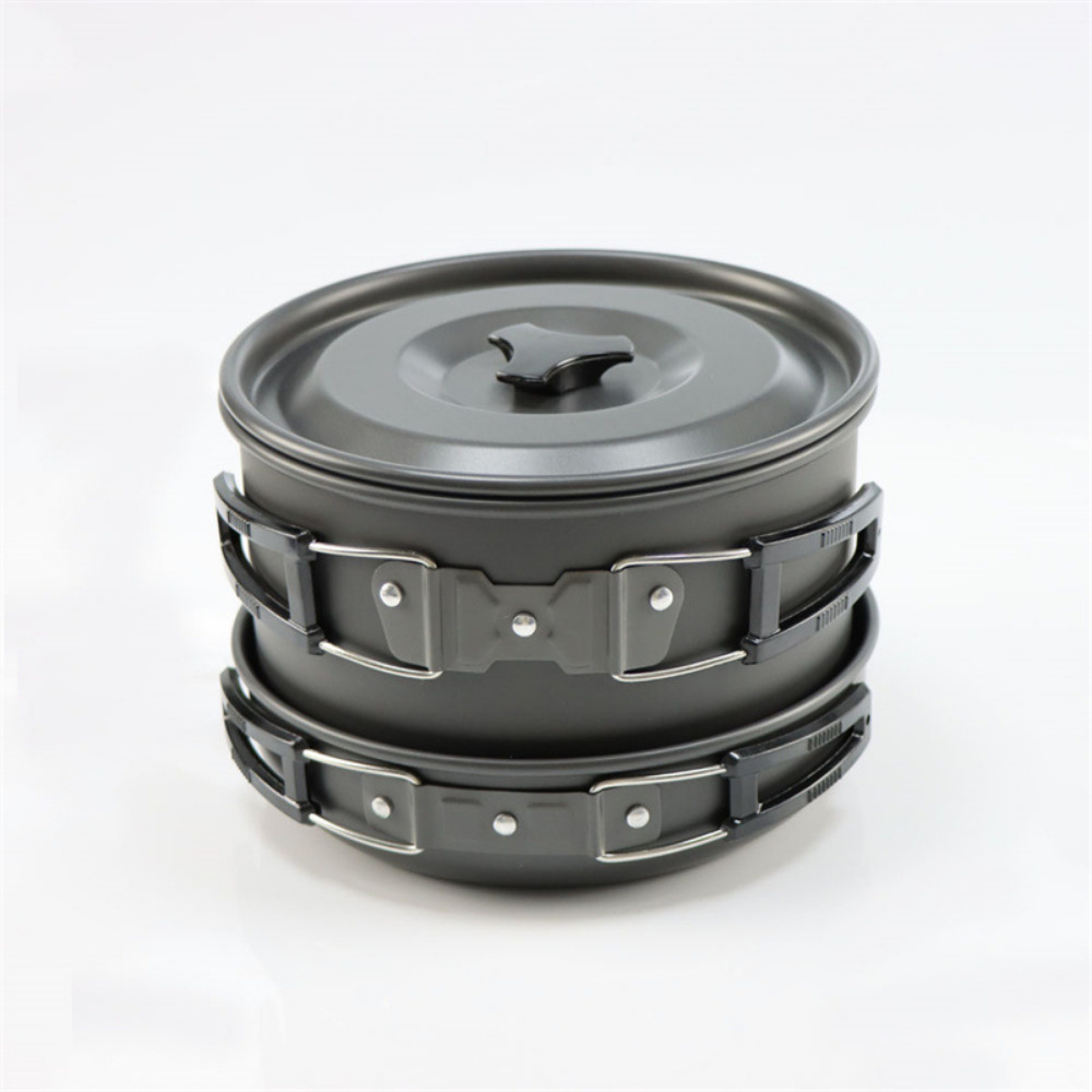 Lightweight Aluminum Alloy Out - огляд і ціна Camping Cooking Set Large