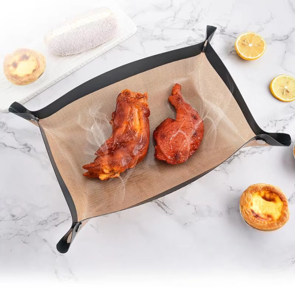 Silicone Baking Mat with Buckl - огляд і ціна Camping Cooking Mat