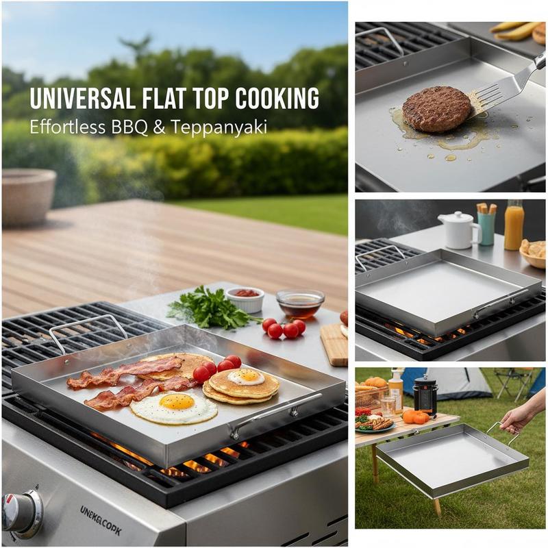 Universal Flat Top Griddle 18x - огляд і ціна Camping Cooking Plate