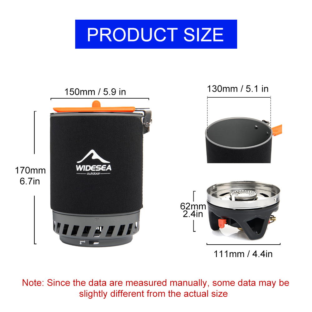 Widesea Camping Cooking System - огляд і ціна Camping Cooking Rice