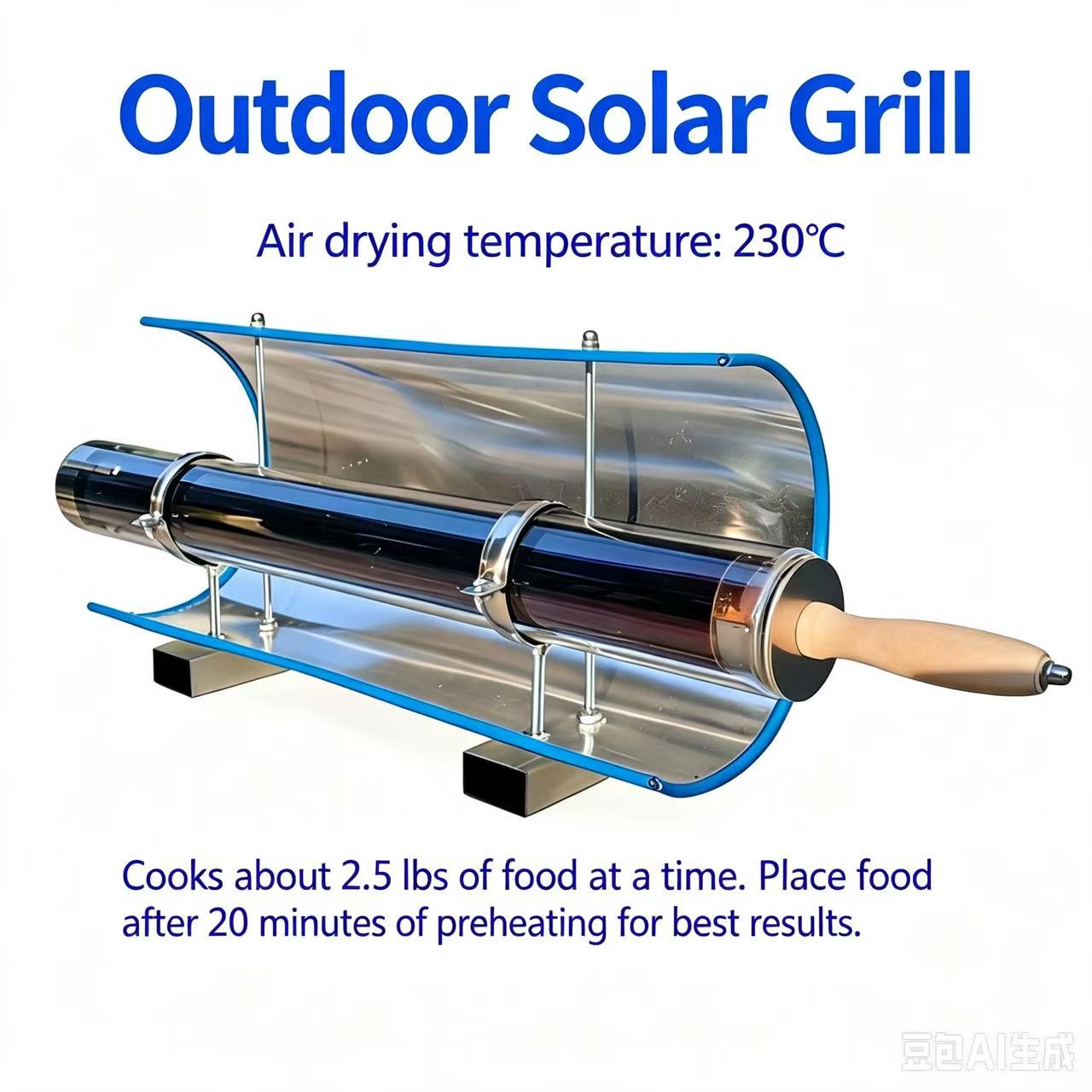 Go Fuel-Free! Portable Parabol - огляд і ціна Solar Oven Camp