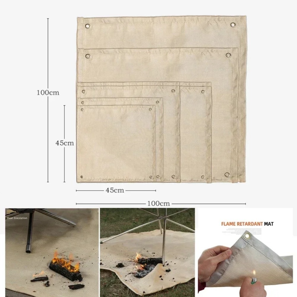 High Temperature Fire Blanket  - огляд і ціна Camping Cooking Mat