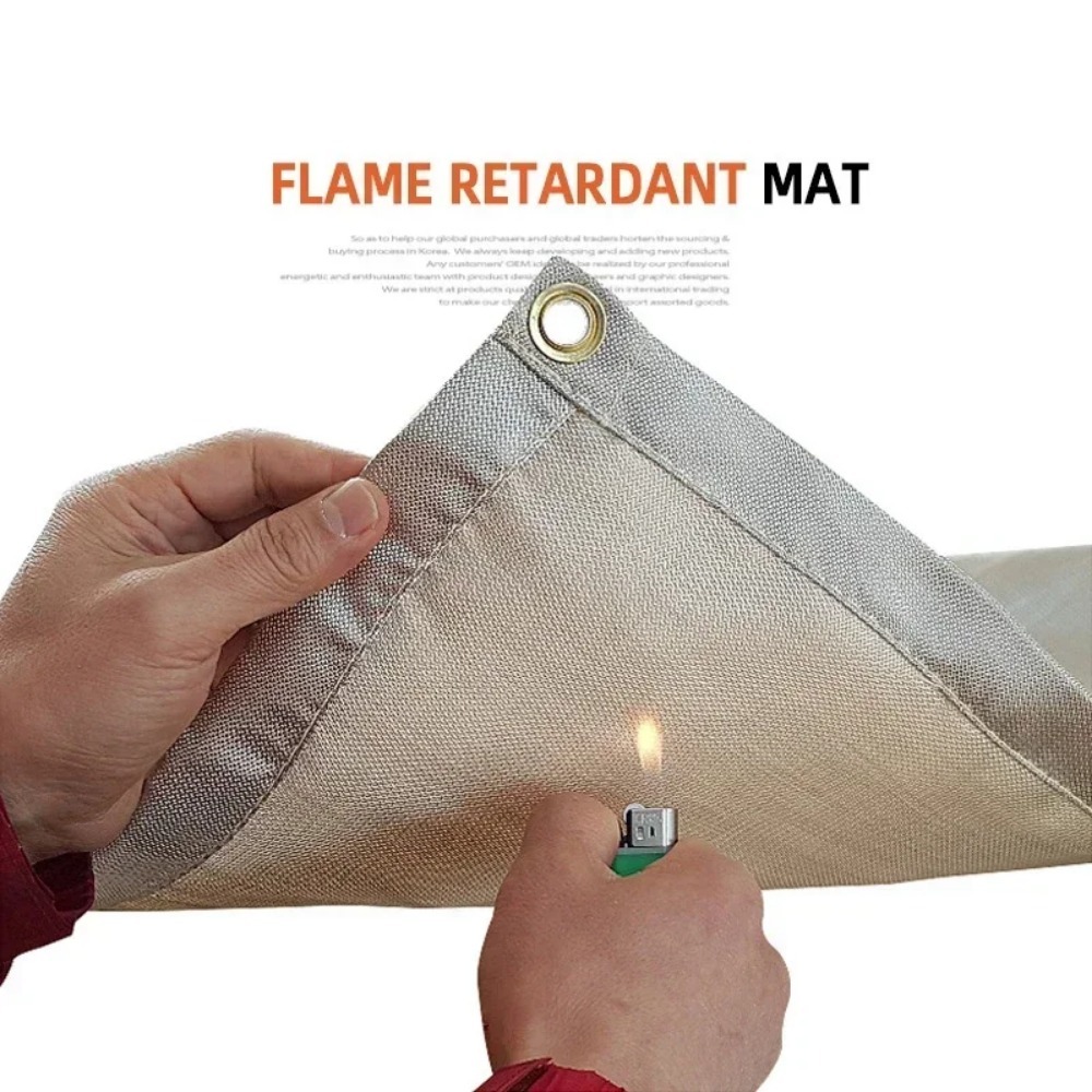 High Temperature Fire Blanket  - огляд і ціна Camping Cooking Mat