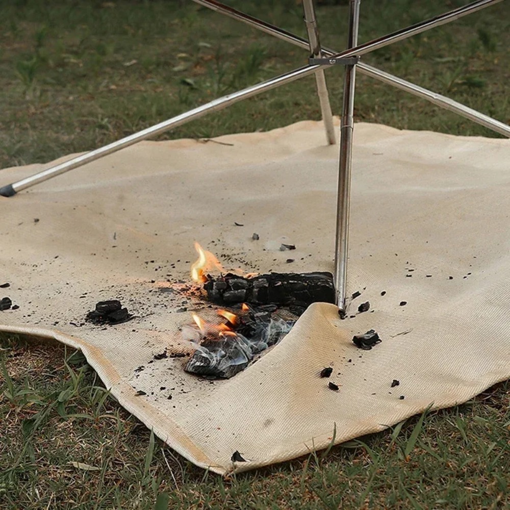 High Temperature Fire Blanket  - огляд і ціна Camping Cooking Mat