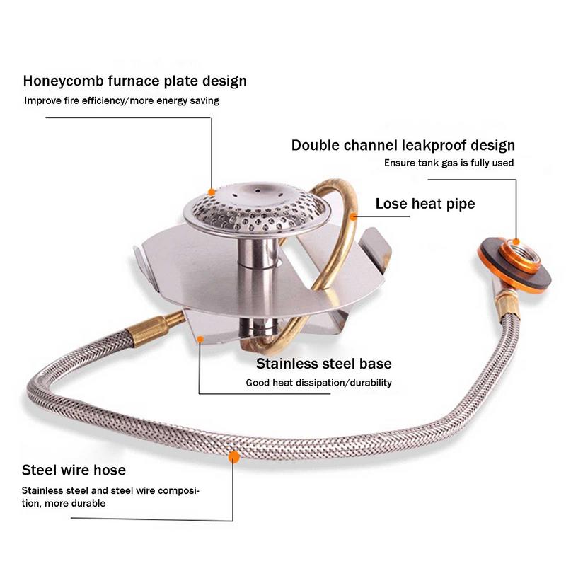 Outdoor Camping Gas Stove 3200 - огляд і ціна Camping Cooking Gadgets