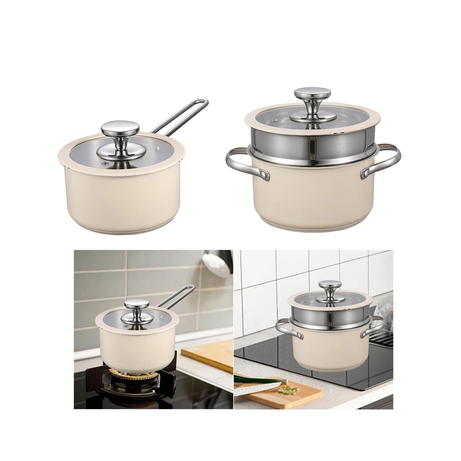 Milk Pan Korea Ramen Pot Non S - огляд і ціна Camping Cooking Without Gas