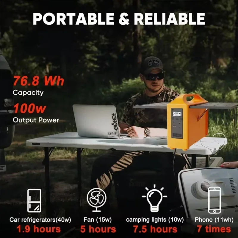 Portable Power Station 100W 22 - огляд і ціна Solar Oven Camp