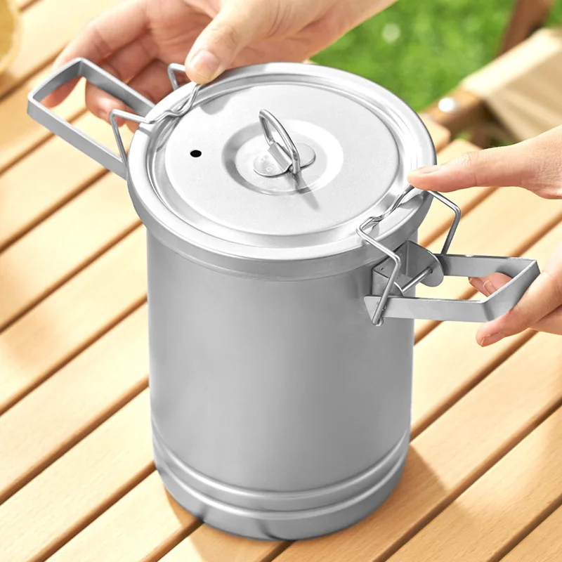 Camping Steel Cooking Pot Picn - огляд і ціна Camping Cooking Rice