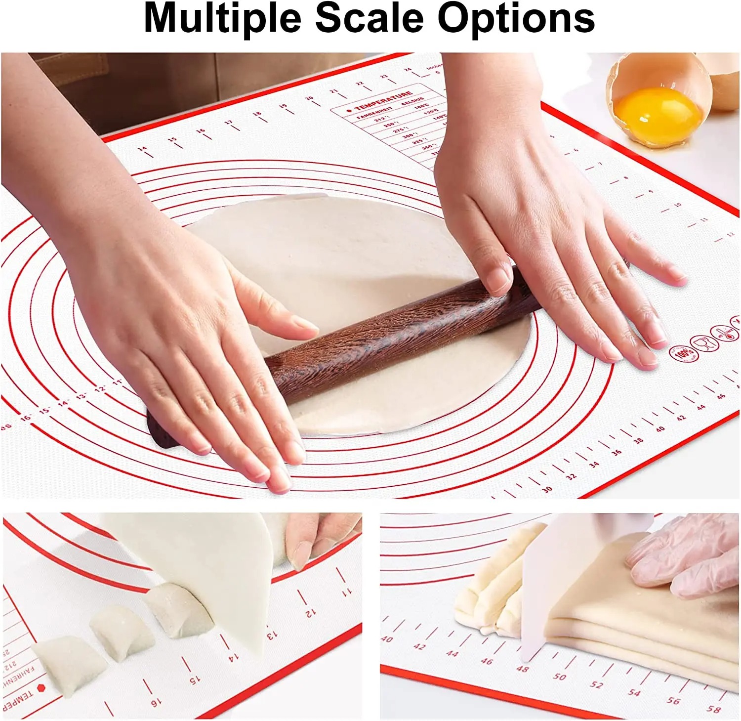 Silicone Baking Mat Kneading P - огляд і ціна Camping Cooking Mat