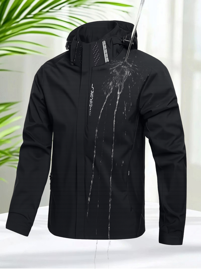 Waterproof Jacket Men Outdoor  - огляд і ціна Camping Cooking Windbreak