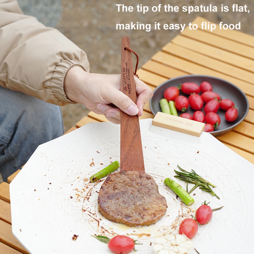 Outdoor Camping Wooden Spatula - огляд і ціна Camping Cooking Survival