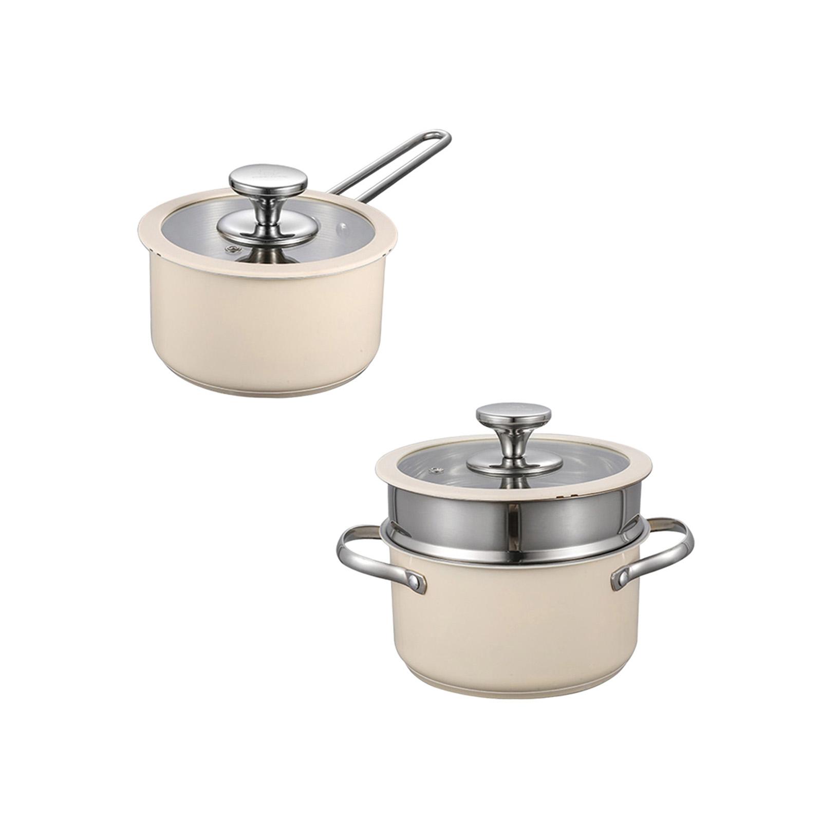 Milk Pan Small Saucepan Thicke - огляд і ціна Camping Cooking Without Gas