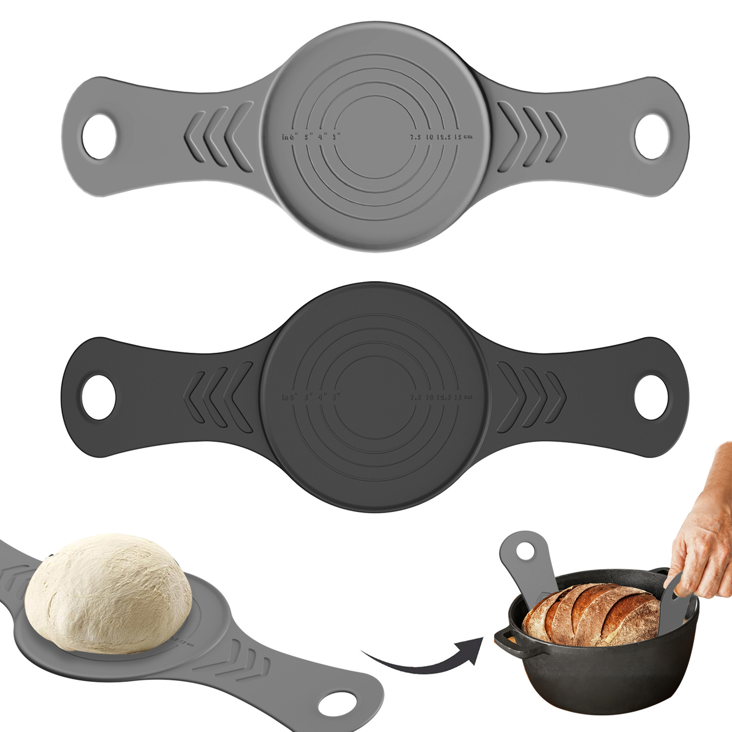 1/2PCS Fiber-Free Silicone Bre - огляд і ціна Camping Cooking Mat
