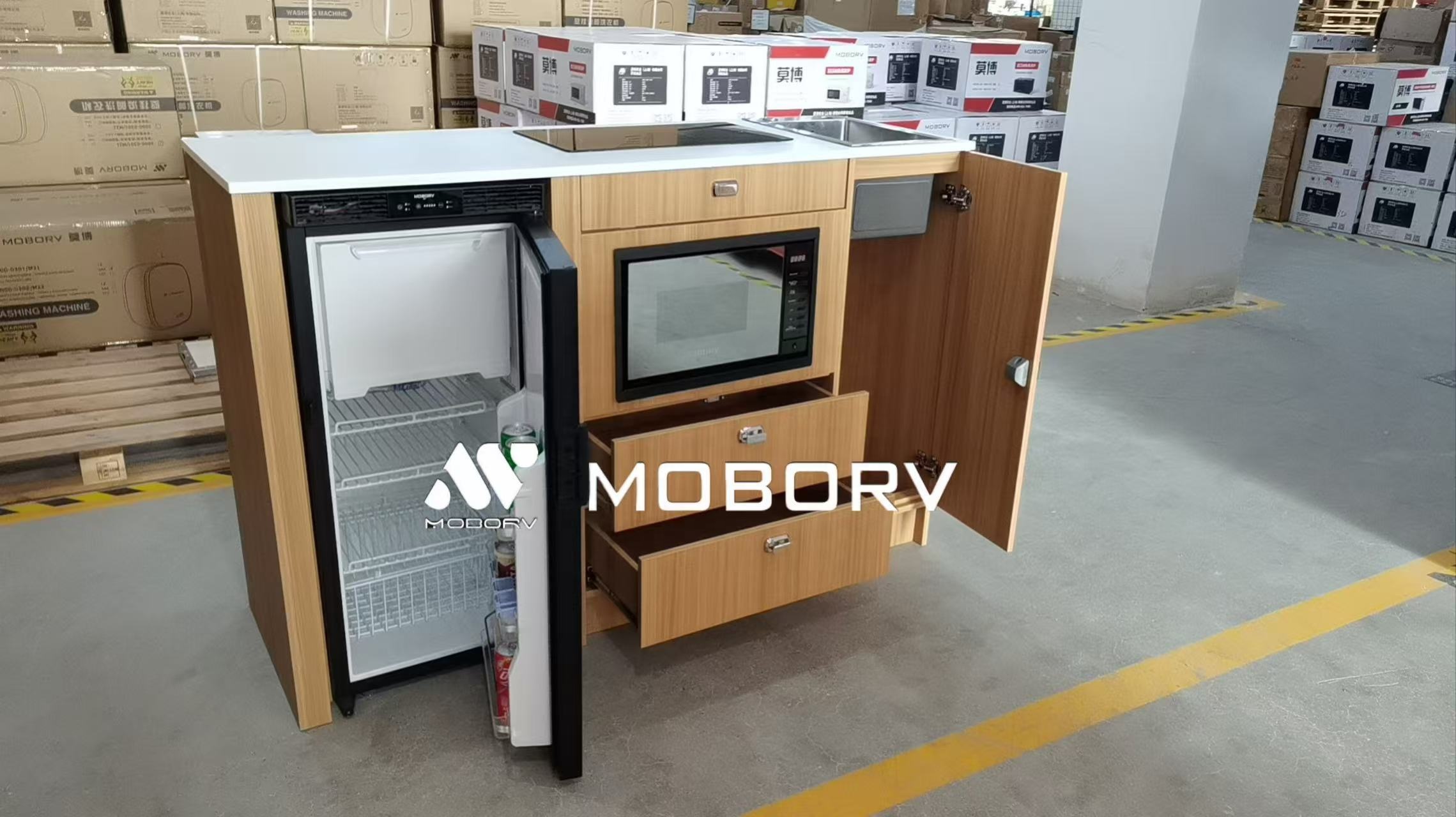 MOBORV Caravan Motorhome Campe - огляд і ціна Van Camping Cooking