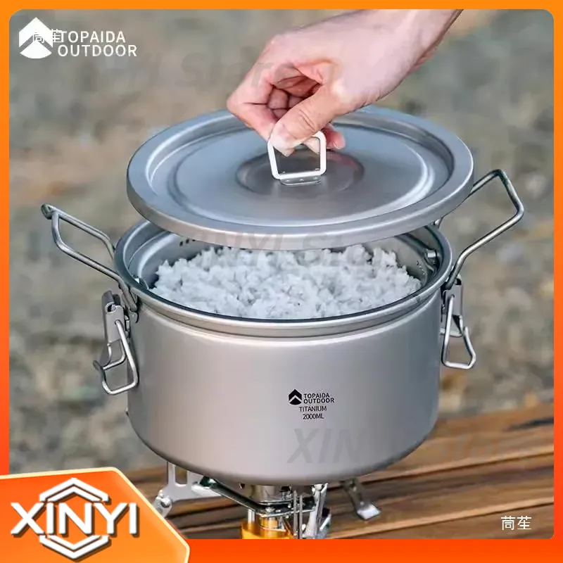 Titanium Micro-Pressure Large- - огляд і ціна Camping Cooking Set Large