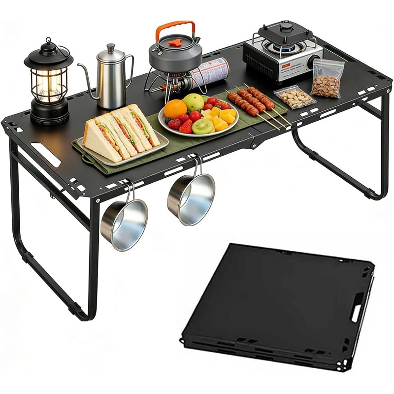 Camping Table Adjustable Foldi - огляд і ціна Camping Outdoor Cooking Table