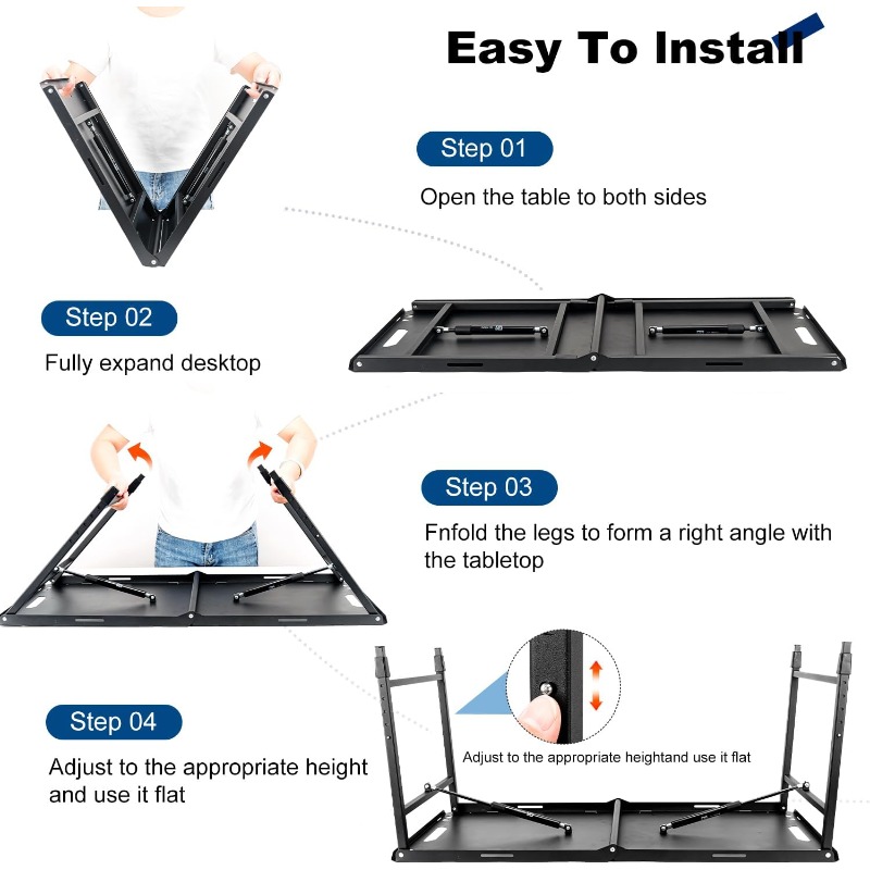 Camping Table Adjustable Foldi - огляд і ціна Camping Outdoor Cooking Table