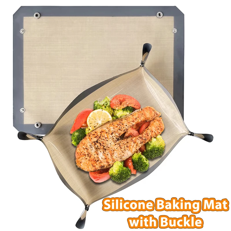 Silicone Baking Mat With Butto - огляд і ціна Camping Cooking Mat
