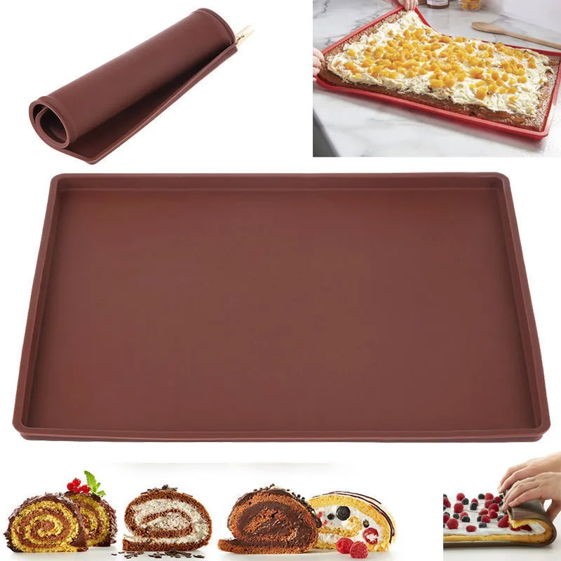 Silicone Baking Mat Cake Roll  - огляд і ціна Camping Cooking Mat