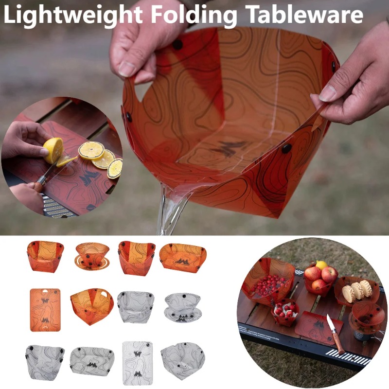 Foldable Camping Tableware Por - огляд і ціна Camping Cooking Plate